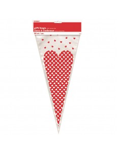 Sacos Cone Corações